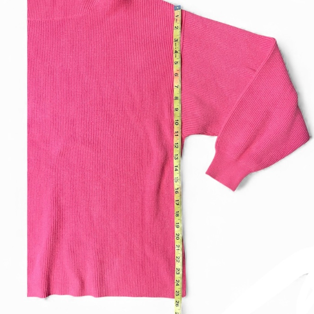 Free People Vibrant Pink Cowl Neck Sweater - Picture 6 of 10